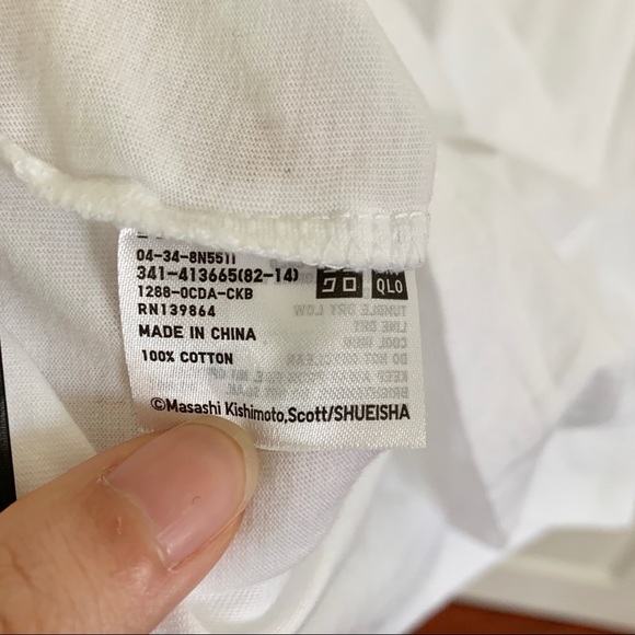 (NWT) UNIQLO | Shonen Jump 50 Anni Sasuke T-shirt - Picture 7 of 8